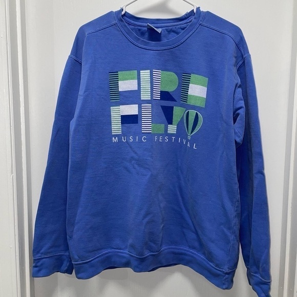 Fire Fly Music Festival Crewneck Pullover Sweatshirt - Picture 1 of 4